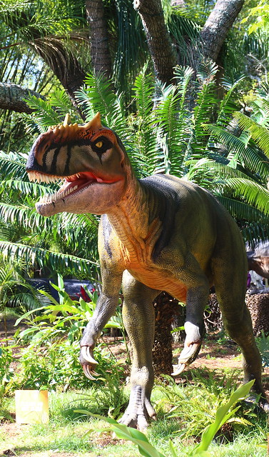 Lowry Park Zoo Tampa FL Hunting Dinosaur