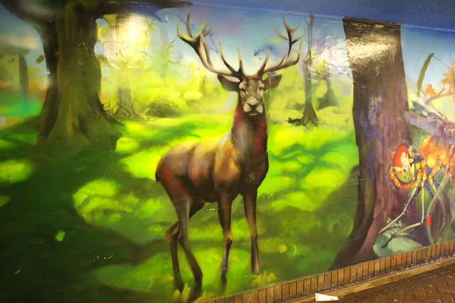 stag mural