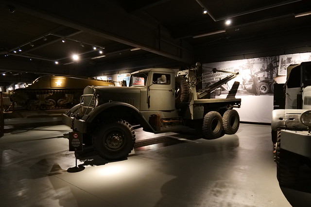 Ward La France Recovery Vehicle at Bastogne Barracks