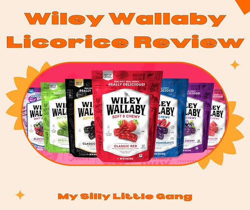 Wiley Wallaby Licorice Review #mySillyLittleGang