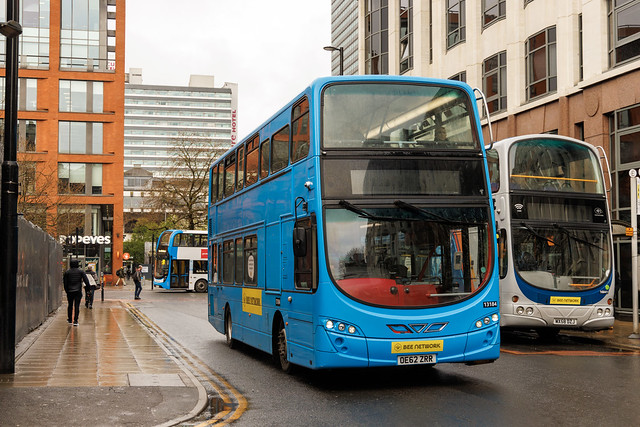 Stagecoach Manchester 13184, Lever Street, April 2024