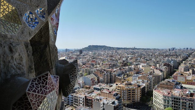 Uitzicht / Sagrada Familia / Barcelona