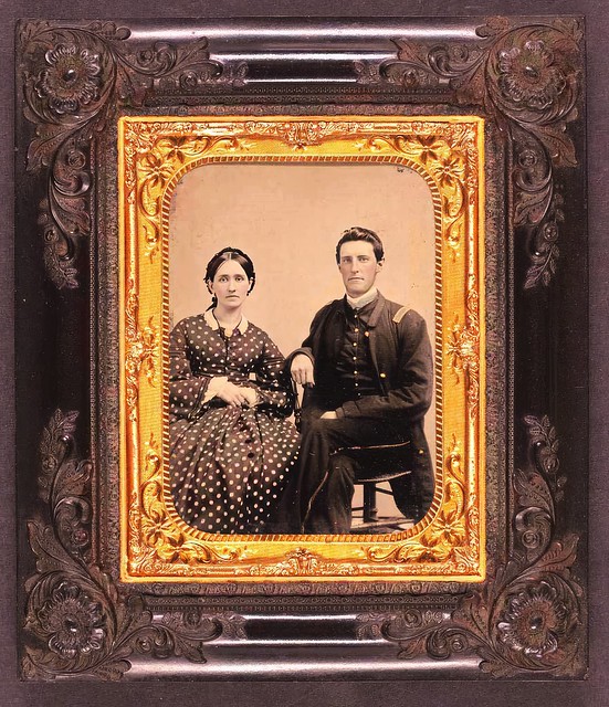 Union first lieutenant and wife