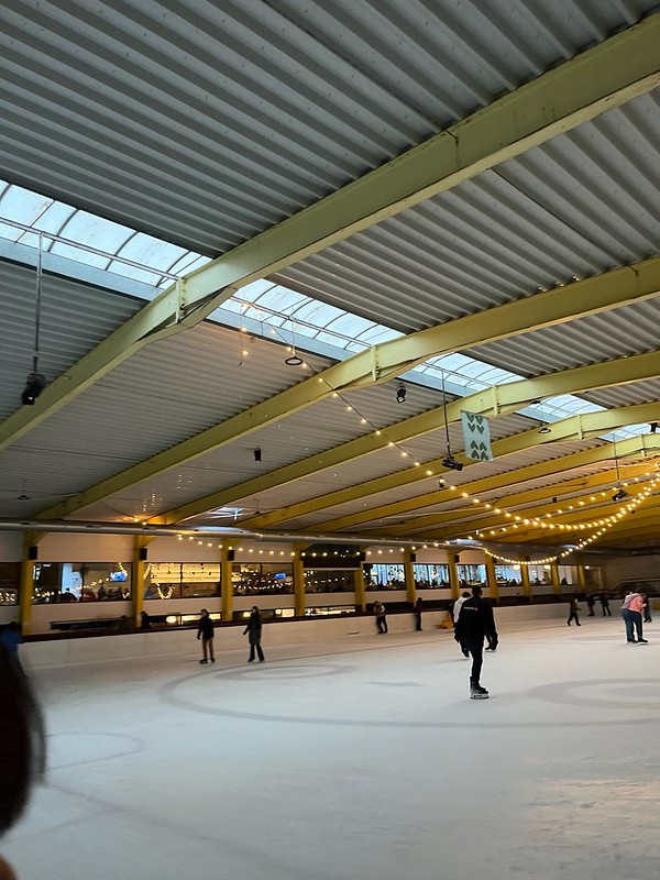 pista de patinaje sobre hielo en Gante