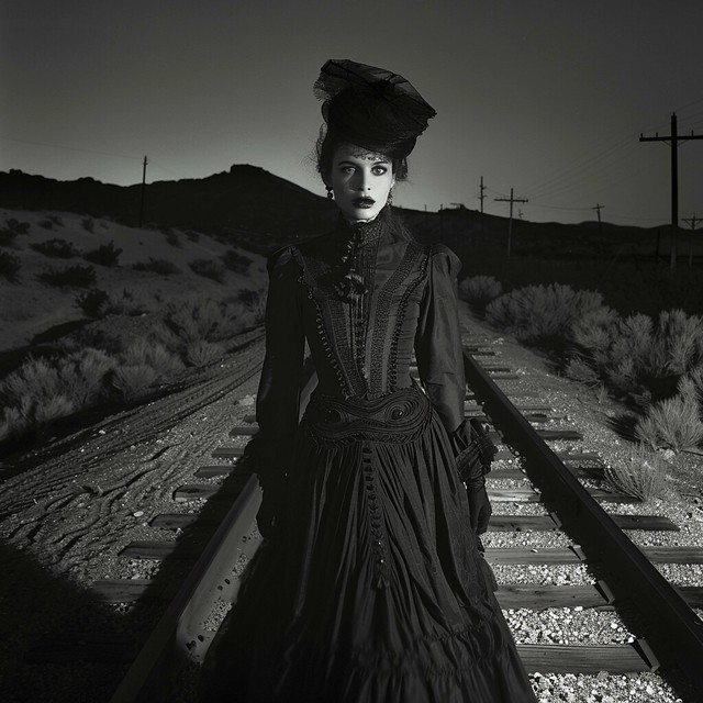 1890 - She Walks by Night (AI)