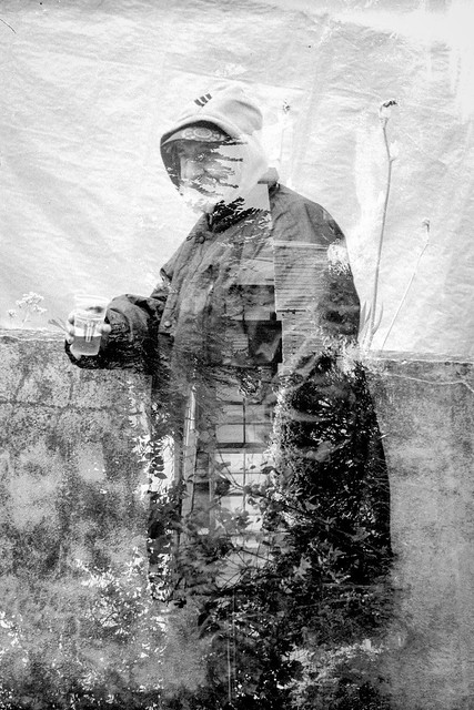 Paperman (analogue double exposure)