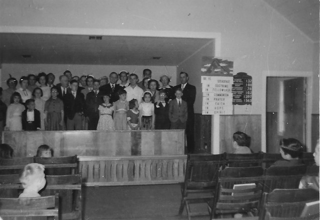Assembly of God, 256 Forest Avenue, Brockton, MA, Christmas Program in 1955..