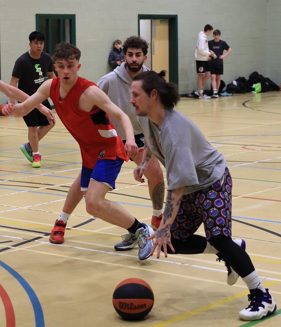 Basketball, Belle Vue Sports Community & Youth Centre, Hartlepool, County Durham, England.