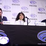 Aaron Ehasz, Racquel Belmonte & Villads Spangsberg Aaron Ehasz, Racquel Belmonte and Villads Spangsberg speaking at the 2024 WonderCon, for &amp;quot;The Dragon Prince: Blood and Stardust&amp;quot;, at the Anaheim Convention Center in Anaheim, California.

Please attribute to Gage Skidmore if used elsewhere.