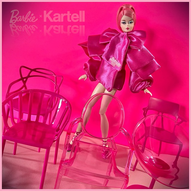 Barbie Plays ‘Musical Chairs’…Kartell Style! ✨💞💫💖✨💕💫💗