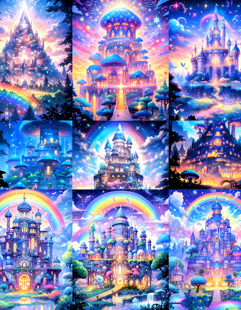 #7 IMAGINATION STATION CREATION LIBRARY MANDALA WATER SURREAL TOWER CAT DREAM BALANCE PSYCHEDELIC WATERFALL FIRE AMETHYST FANTASY SAPPHIRE LIFE FLOWER LIGHT RAINBOW AURA ISLAND CASTLE EMERALD LABYRINTH GEOMETRIC EARTH STAIRWAY ELEMENTAL RIVER PALACE TURTL