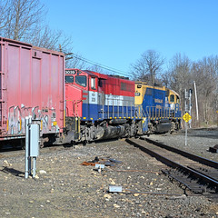 A Morning Visit to Palmer Mass. Some Freight Train Captures of NECR, CSX and Mass Central