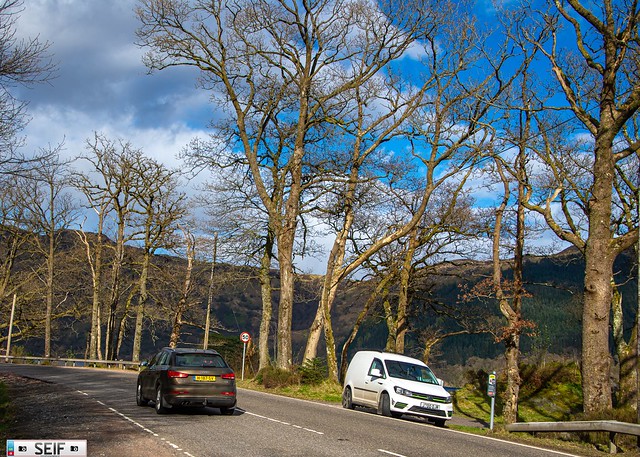Volkswagen Caddy + AUDI Q5 Mercedes Benz Sprinter  Loch Lomond Scotland 2024