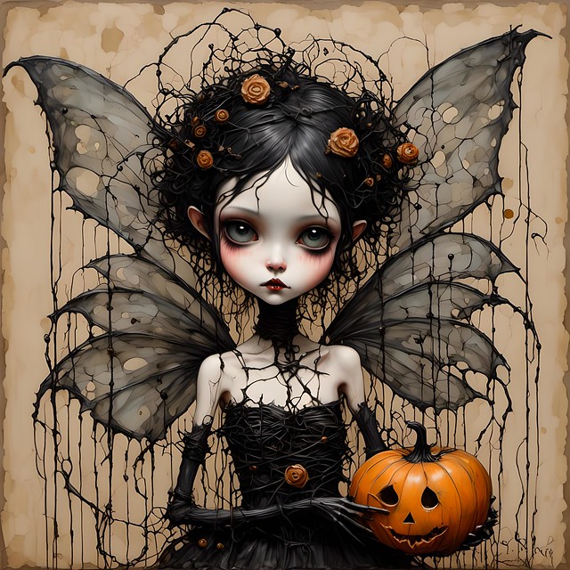 Gothic Halloween Fairy