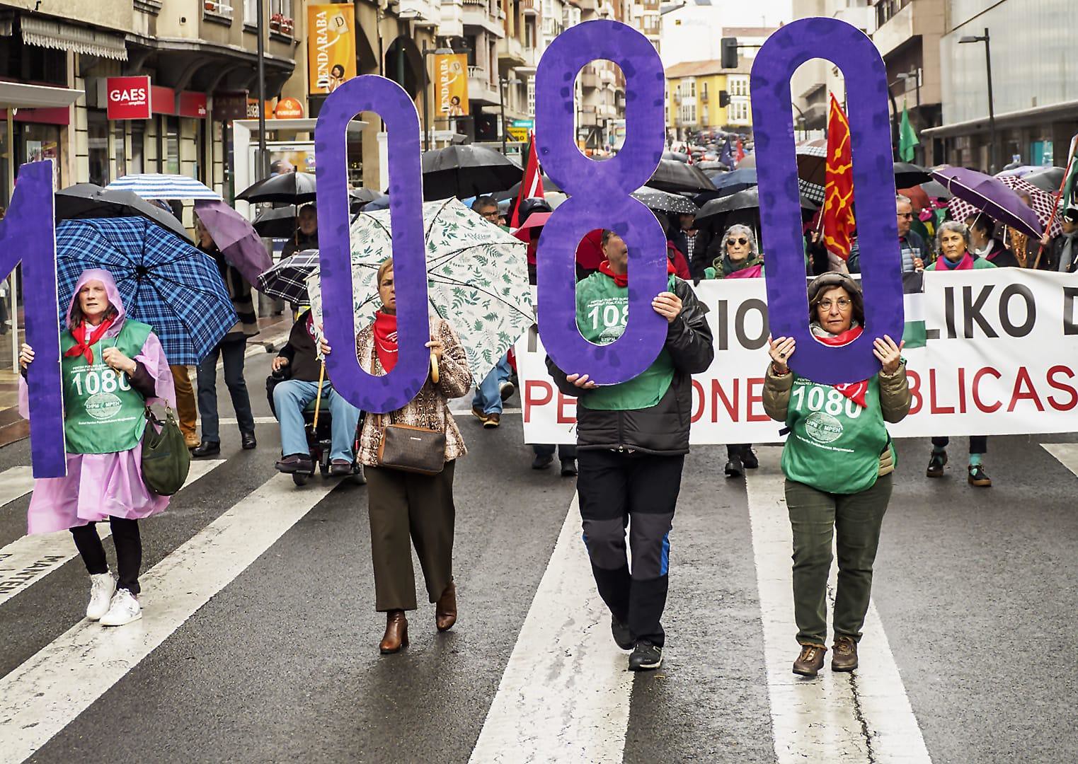 Manifestación 1080 Gasteiz