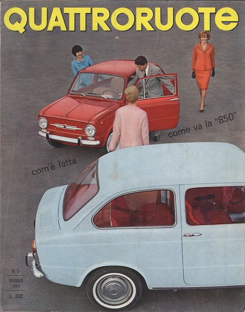 Fiat 850 - Quattroruote - May 1964