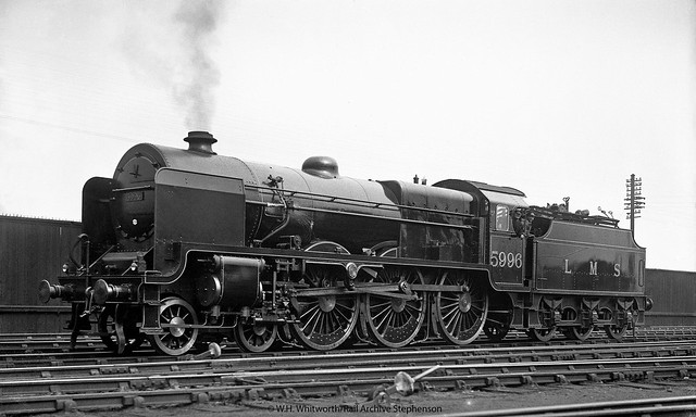 LMS Patriot No. 5996 at Crewe North Shed c.1933