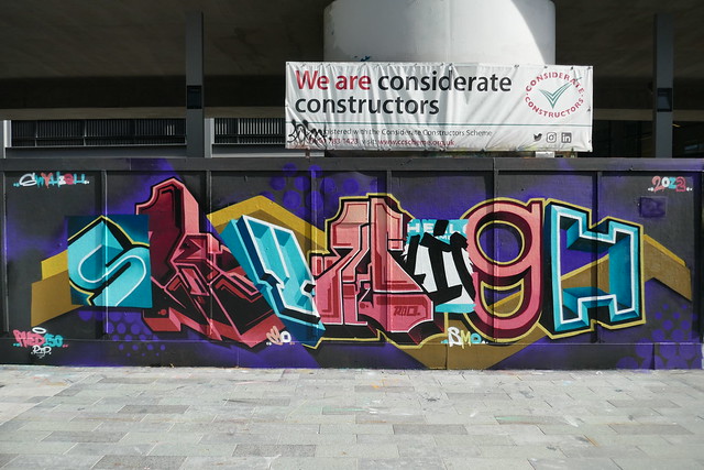 SkyHigh graffiti, Shoreditch