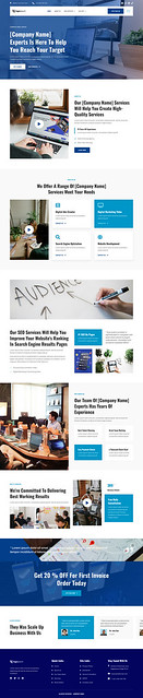 Digital Marketing Landing Page Website Design by Aminul Islam