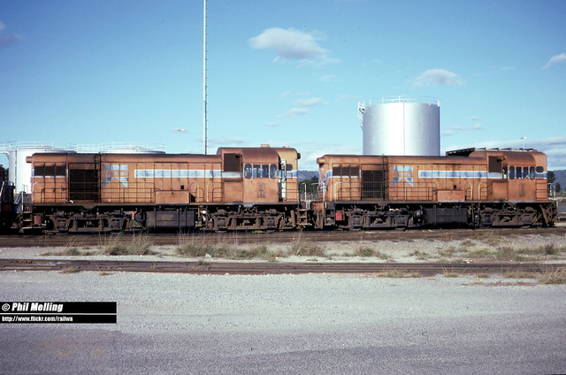 7485 H2 H3 Forrestfield Loco Depot 7 August 1988