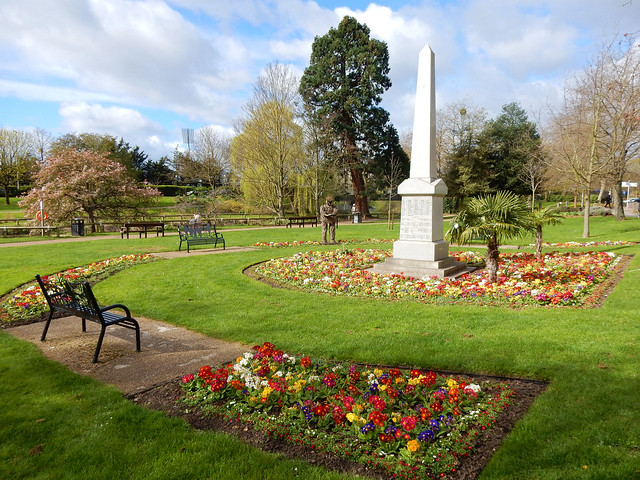 War Memorial, Bell Meadow Park, Chelmsford