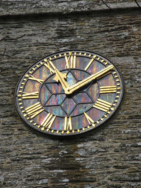 St Mawgan Rainbow Clock Cornwall