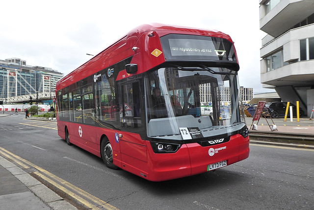 LV73FGZ Transport UK London Buses 1703 Croydon