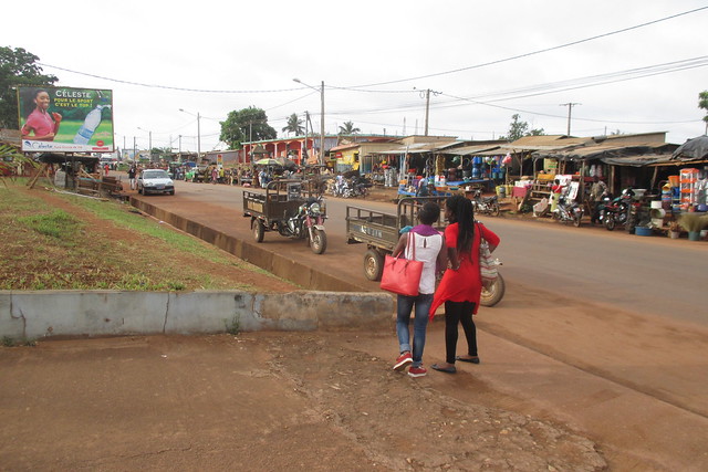 Trade activity in Daloa (Vote d'Ivoire)