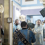 20 апреля 2024, Божественная литургия в храме Владимирской иконы Божией Матери (Тверь)