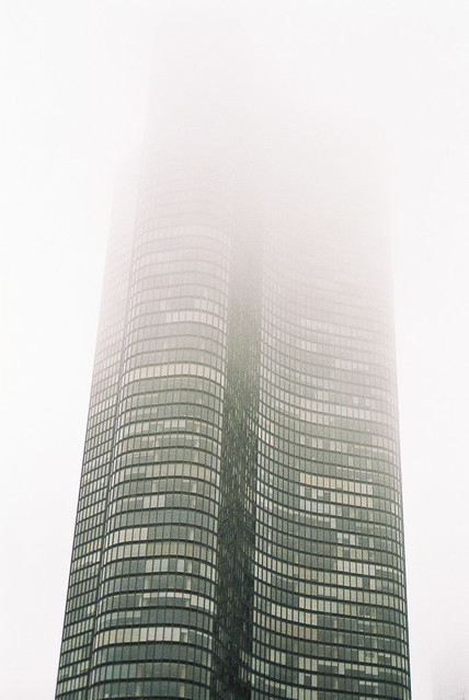 Foggy Building