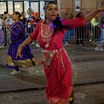 2024-02-09_00-02-15_ILCE-7C_DSC11955_Kiri_DxO Author : @Kiri Karma
Travel to NOLA - February 2024 - Krewe of Muses 

Organized in 2000, the Krewe of Muses is named after the legendary daughters of Zeus. In Greek mythology, muses were patrons of the arts and sciences, as well as sources of inspiration for artists, poets, philosophers, and musicians.

The parade has become one of Mardi Gras&#039; favorites, thanks to its humorous and biting parade themes. Each year, in addition to their year-long philanthropic works, the Muses host a design contest for students in the area. The winner rides as a guest of the krewe and his or her design is turned into a throw cup!

In addition to allowing students to design their throw cup logos, they also have had children design their masks. Now those duties have been passed along to adults, such as senior citizens and other adults in rehabilitative environments that may have not been able to participate in the parade as parade goers.

    Year founded:  2000
    Membership:  1118 female riders
    Number of floats: 26 floats
    Signature throw:  hand decorated high-heeled shoes