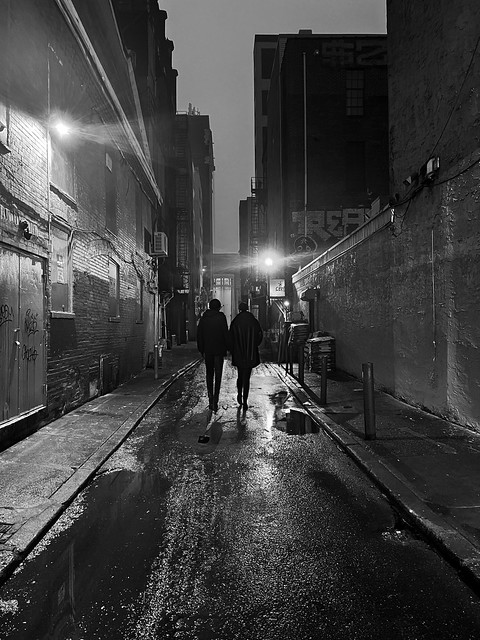 Couple In a Alleyway