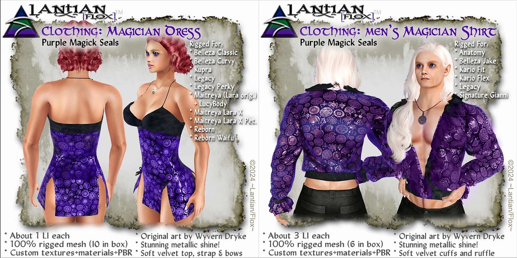 ~L/Fx~ Magician Dress and Shirt