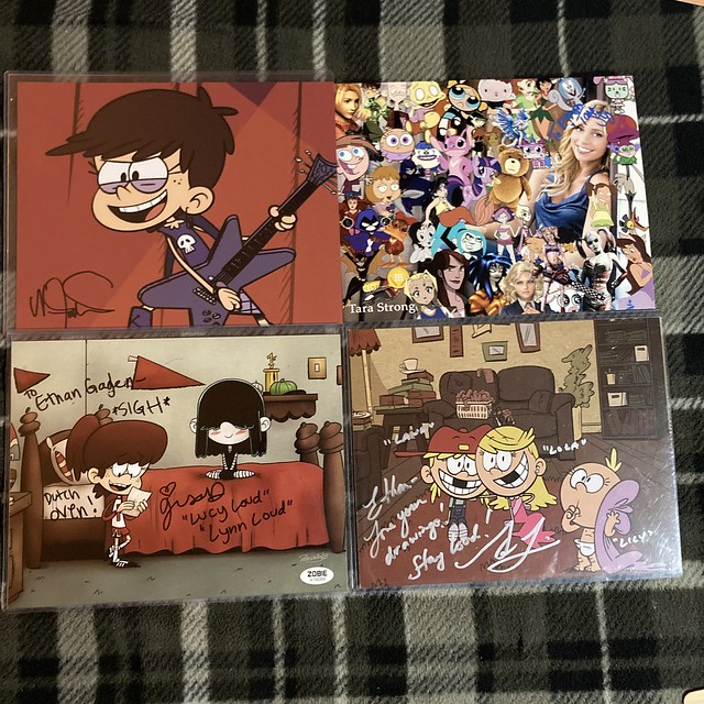 I have Both Cameo Videos and Lithographs from Voice Actresses