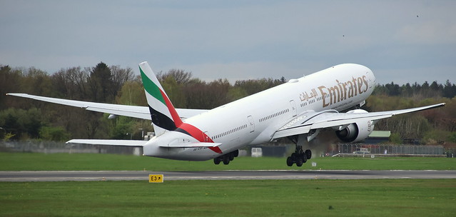 Emirates, A6-EQE,MSN 42350,Boeing 777-31HER, 08.04.2024, HAM-EDDH, Hamburg