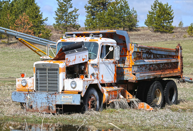 Rusty Dump Truck - Wallowa County - Oregon