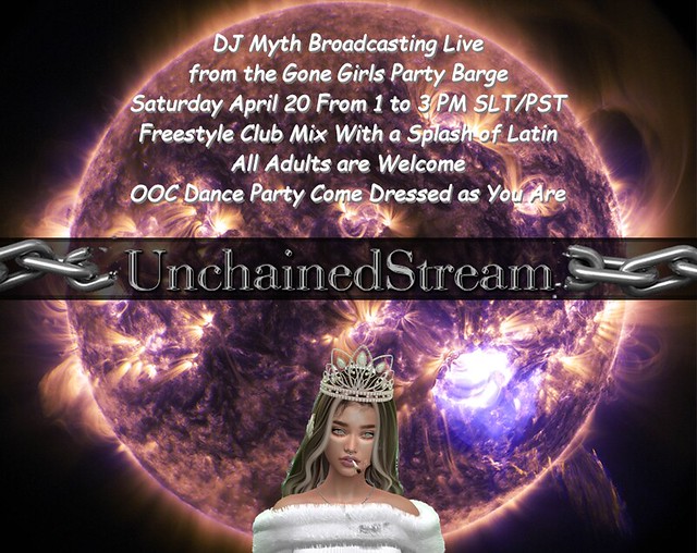 DJ Myth Live on Unchained on April 20th