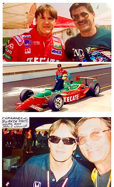 Wishing Indy’s, NASCAR, Adrian Fernandez, a Very Happy Birthday Today 4/20 !!!!!! Born 1963,I met Adrain at The Chicagoland Speedway.
