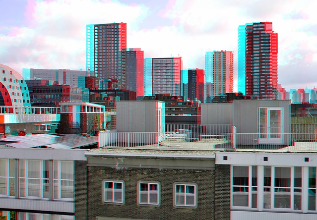 Hoogbouw Dak Motel-One Rotterdam 3D