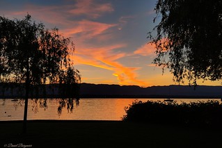 Sunset Over Lake Geneva