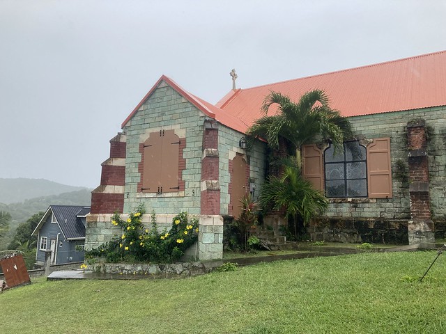 17th century St Barnabas' Church, Liberta, Antigua.