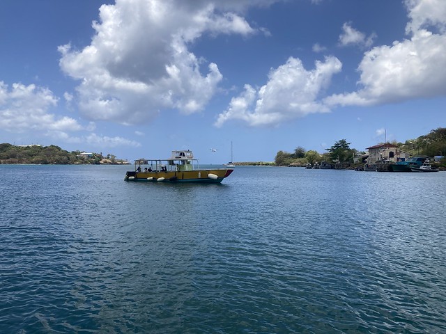 The ferry, Castries, St Lucia.
