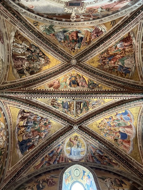 Dom Orvieto -  Capella di S. Brizio - Deckengemälde