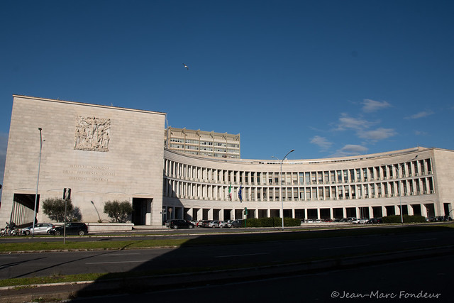 Rome : Il palazzo dell’INPS