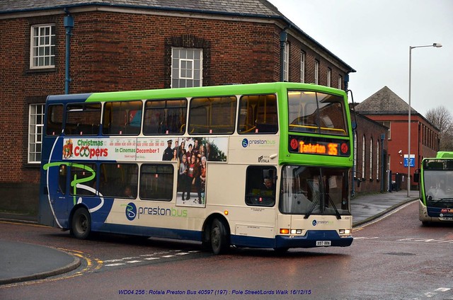 Rotala Preston Bus 40597 151216 Preston*