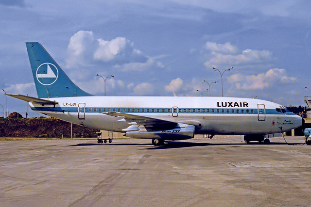 Luxair Boeing 737-2C9Adv LX-LGI 