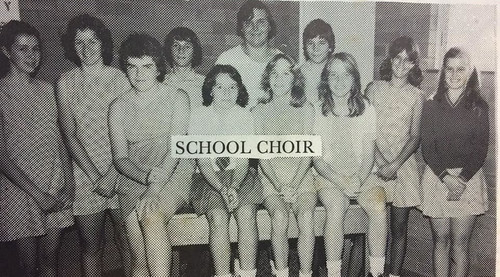 school choir in Year 8