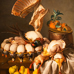 Still Life with Dressed Game, meat, and Fruit 