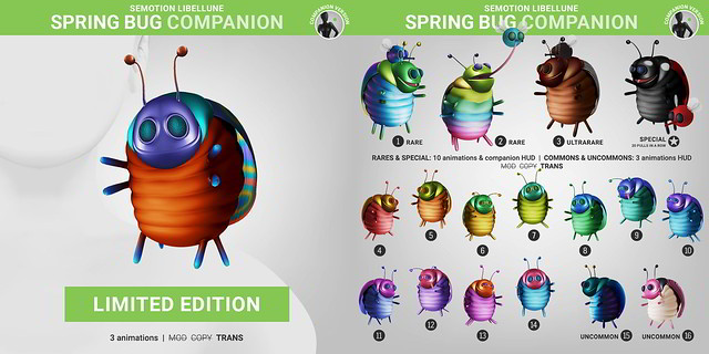 SEmotion Libellune Spring Bug Companion
