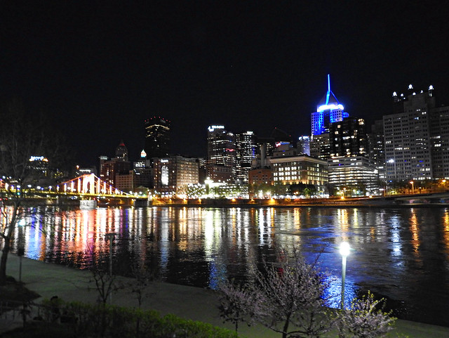 Pittsburgh At Night; Pittsburgh, Pennsylvania